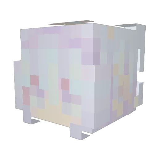 ichikanamafu Minecraft avatar head, 3D render