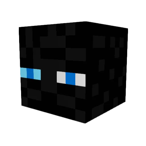 icieee Minecraft avatar head, 3D render