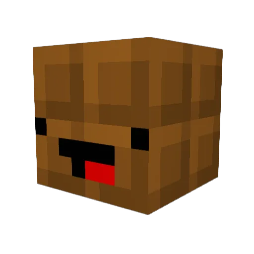 ickamasuttra Minecraft avatar head, 3D render