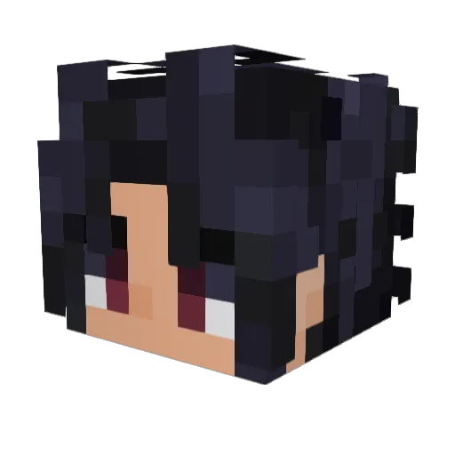 icklabob Minecraft avatar head, 3D render