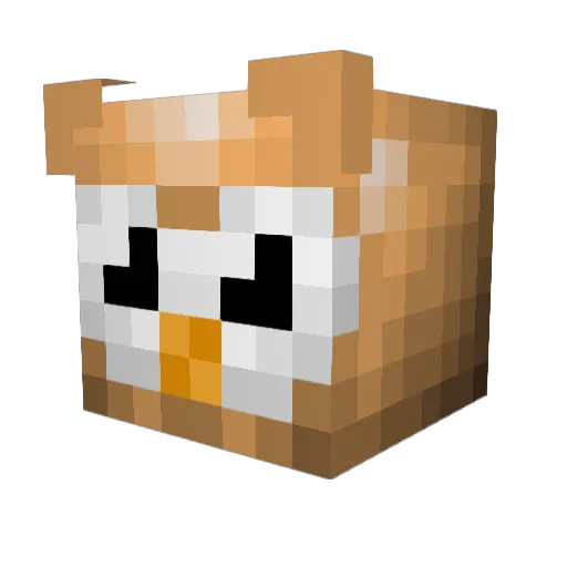 ickysarlon Minecraft avatar head, 3D render