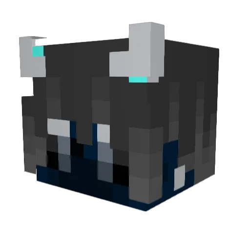 icllumpo666 Minecraft avatar head, 3D render