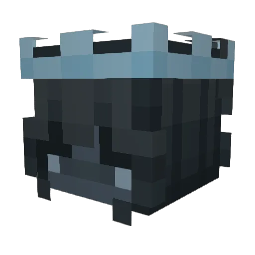 iconicsweet Minecraft avatar head, 3D render