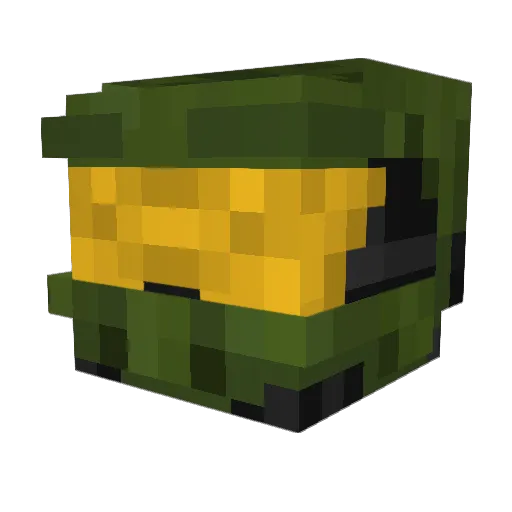 icornflex Minecraft avatar head, 3D render