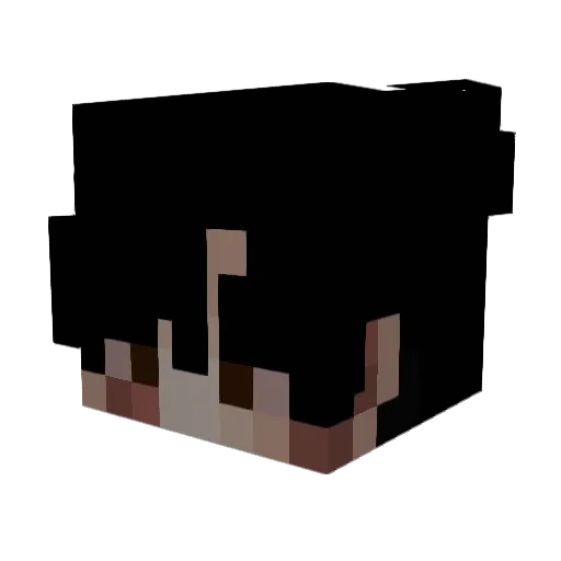 Minecraft-Avatar von icpw: Kopf als 3D-Render