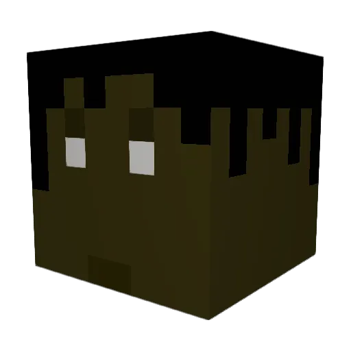 icyflow243 Minecraft avatar head, 3D render