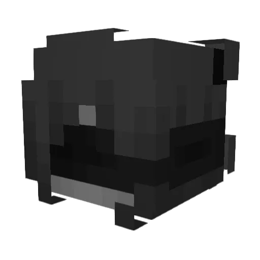 icyyi Minecraft avatar head, 3D render