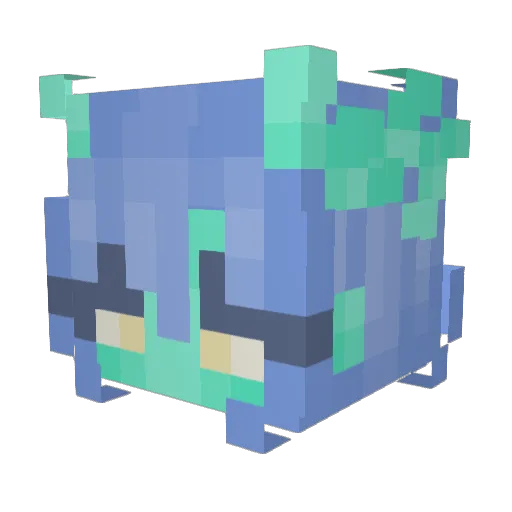 ida_fanny Minecraft avatar head, 3D render