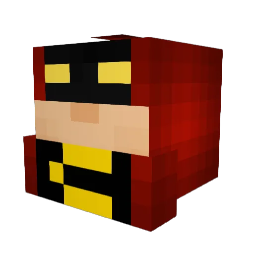 idiotgamer98 Minecraft avatar head, 3D render