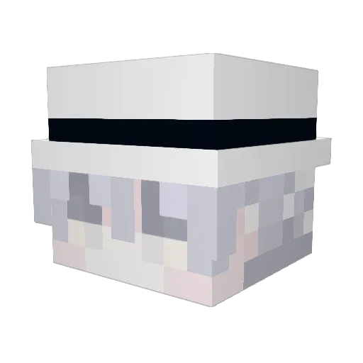 idk_lma0 Minecraft avatar head, 3D render
