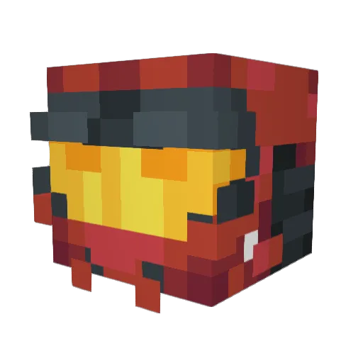 idk_spider1 Minecraft avatar head, 3D render