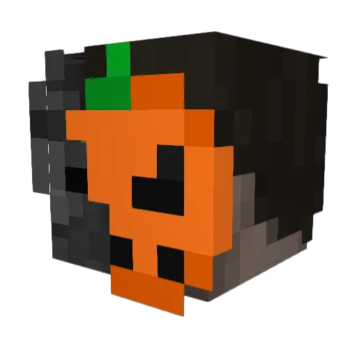 idkzodd Minecraft avatar head, 3D render