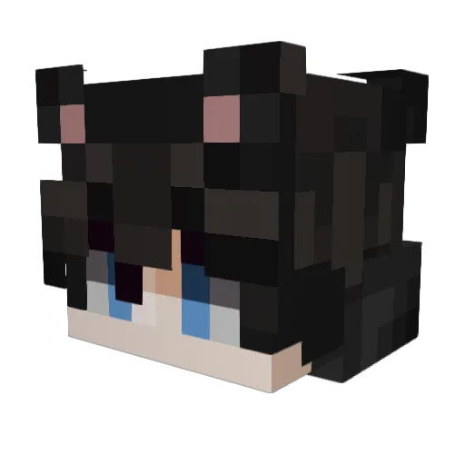 idocoolstuff Minecraft avatar head, 3D render