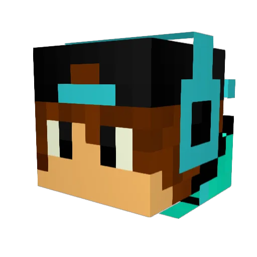 idoh1234 Minecraft avatar head, 3D render