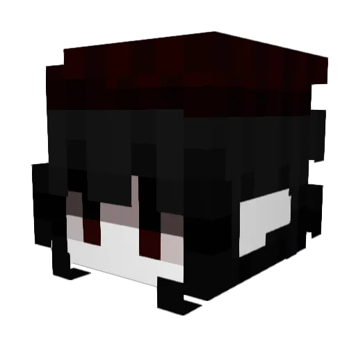 idorSmile Minecraft avatar head, 3D render