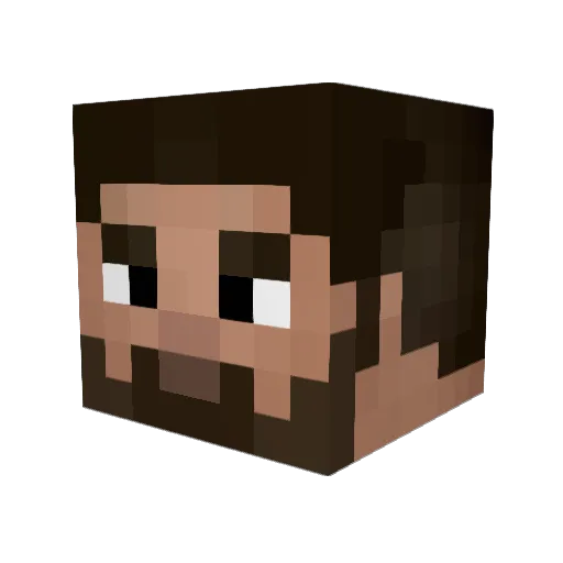 idreamcheese Minecraft avatar head, 3D render