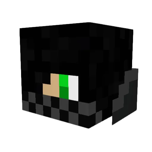 idriveslo_ Minecraft avatar head, 3D render