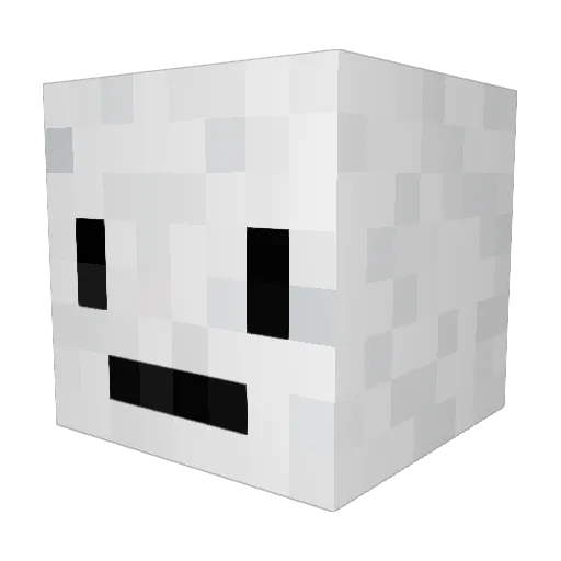 idrkwhotbh Minecraft avatar head, 3D render