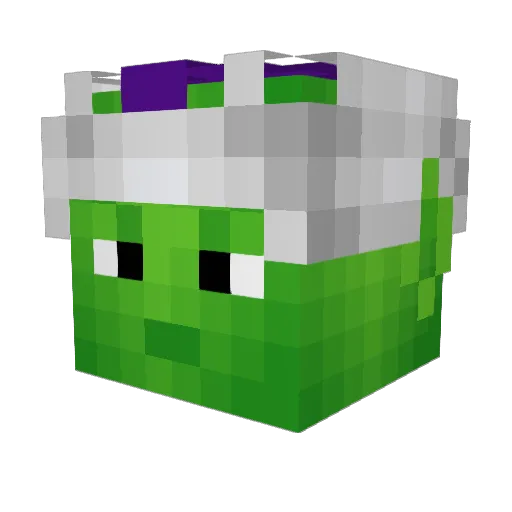 ieSunflower Minecraft avatar head, 3D render