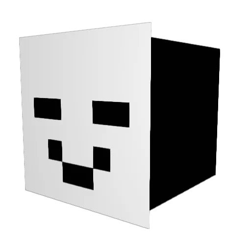 ieatmashedpotato Minecraft avatar head, 3D render