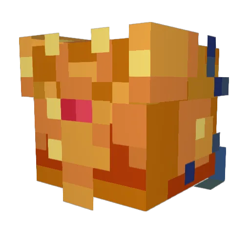 ieatrocks4dinner Minecraft avatar head, 3D render