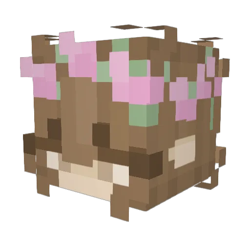 iemakow Minecraft avatar head, 3D render