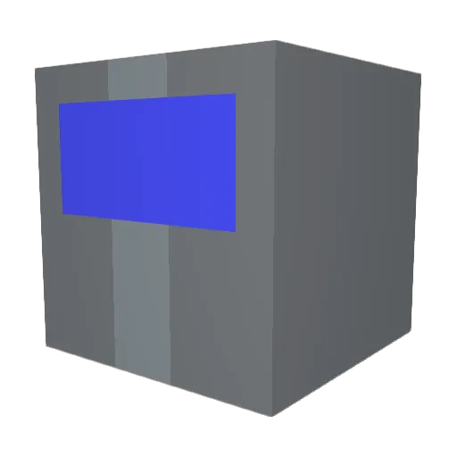 iendereduphere Minecraft avatar head, 3D render