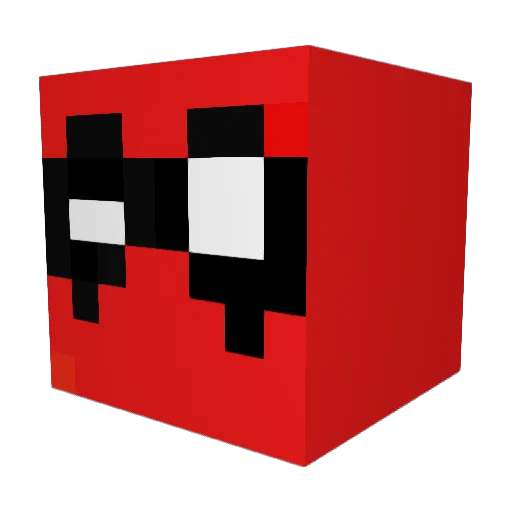 ieokhin Minecraft avatar head, 3D render