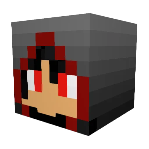 ifhitmen3000 Minecraft avatar head, 3D render