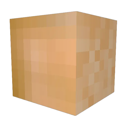 ifmd Minecraft avatar head, 3D render