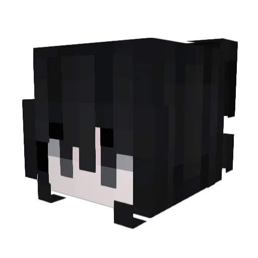 ifmn Minecraft avatar head, 3D render