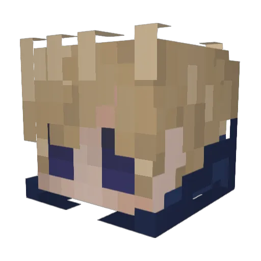 iforgot_myname23 Minecraft avatar head, 3D render