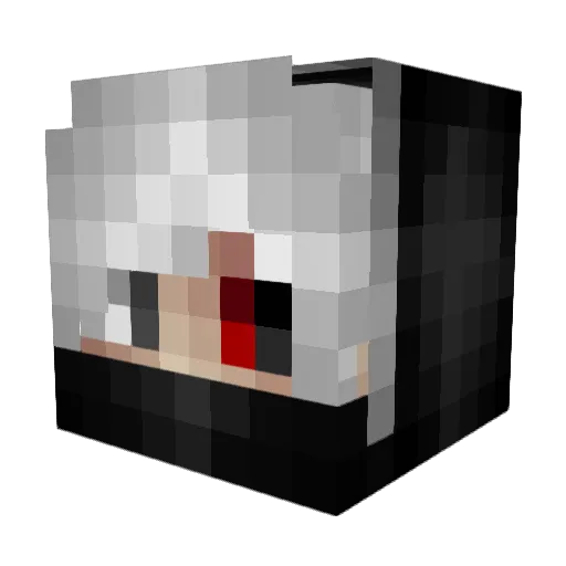 ifrnas Minecraft avatar head, 3D render