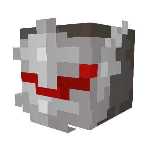 ifrogin Minecraft avatar head, 3D render