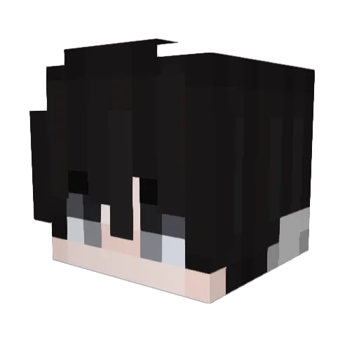 ifu56 Minecraft avatar head, 3D render