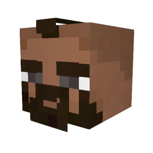 ig00rek_ Minecraft avatar head, 3D render