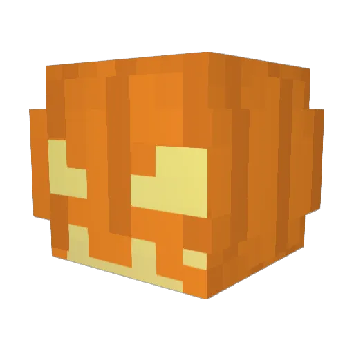igapon Minecraft avatar head, 3D render