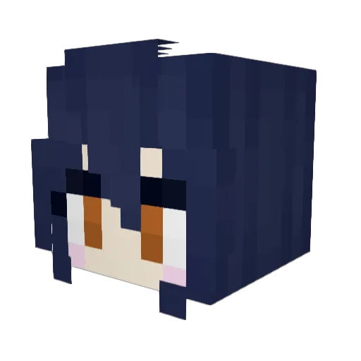 igarashi1102 Minecraft avatar head, 3D render