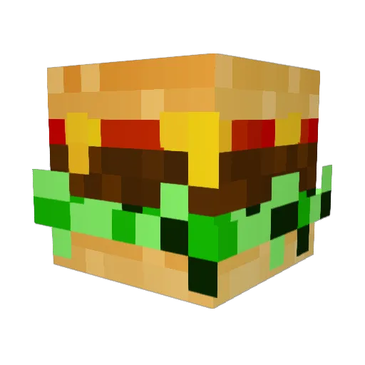 igelkrieger Minecraft avatar head, 3D render