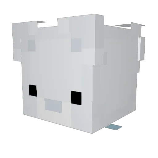 igemono_ Minecraft avatar head, 3D render