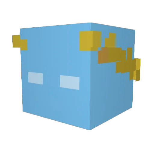 igenmilan Minecraft avatar head, 3D render