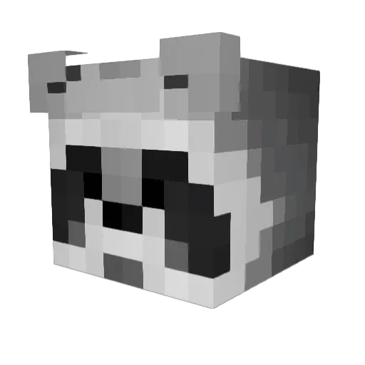igg666 Minecraft avatar head, 3D render