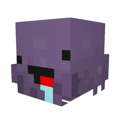ightm8 Minecraft avatar head, 3D render