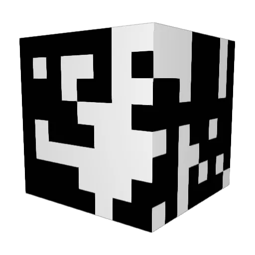 igi101 Minecraft avatar head, 3D render