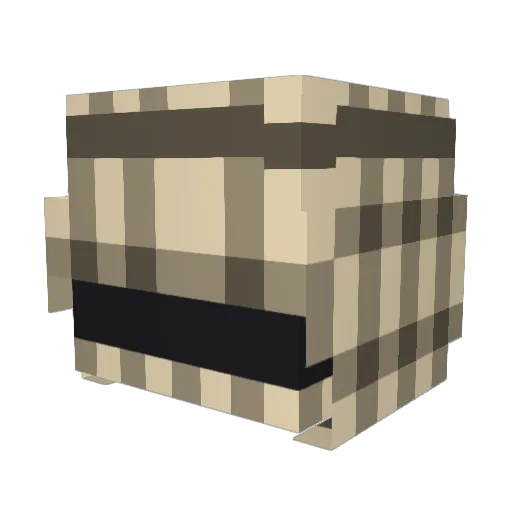 igix951 Minecraft avatar head, 3D render