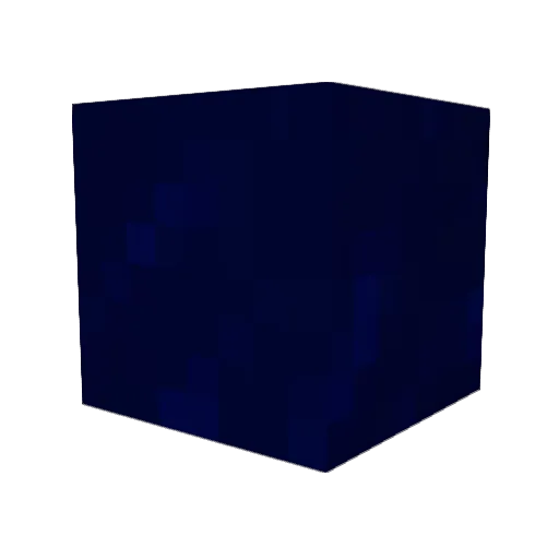 iglii Minecraft avatar head, 3D render