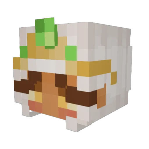 ignDialis Minecraft avatar head, 3D render