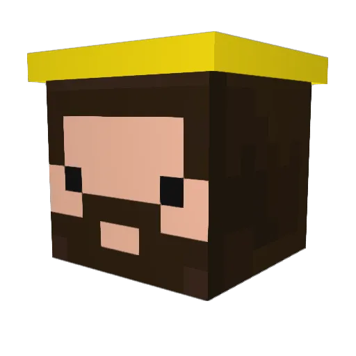 igna0051 Minecraft avatar head, 3D render
