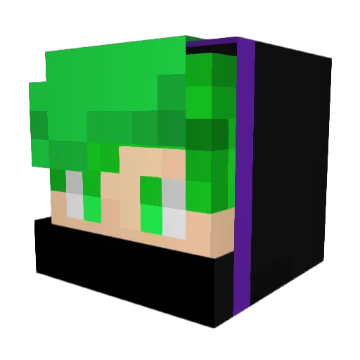 ignacio1234 Minecraft avatar head, 3D render
