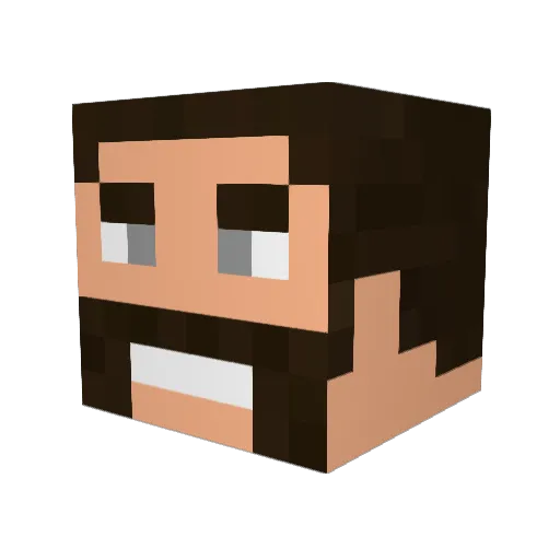 igneous96 Minecraft avatar head, 3D render